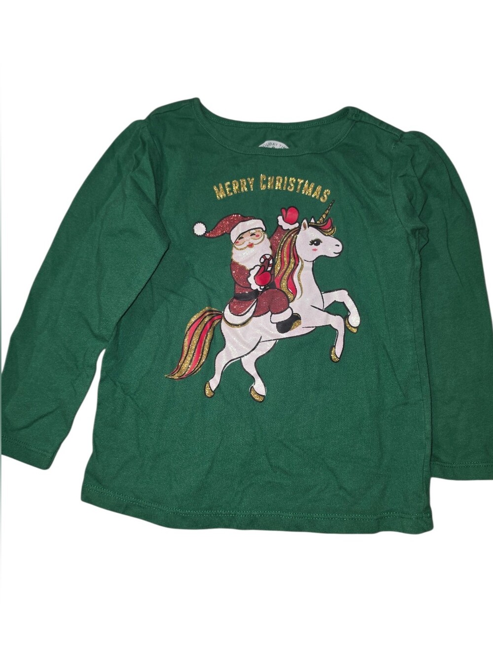 9/874. Girls Holiday Time Shirt(PRICE IS FIRM IF YOUR JUST BUYING THIS ITEM)